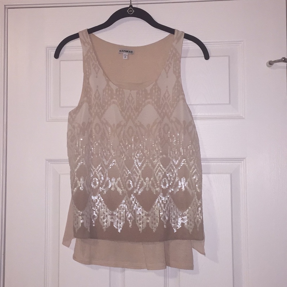 Sparkle express sleeveless top